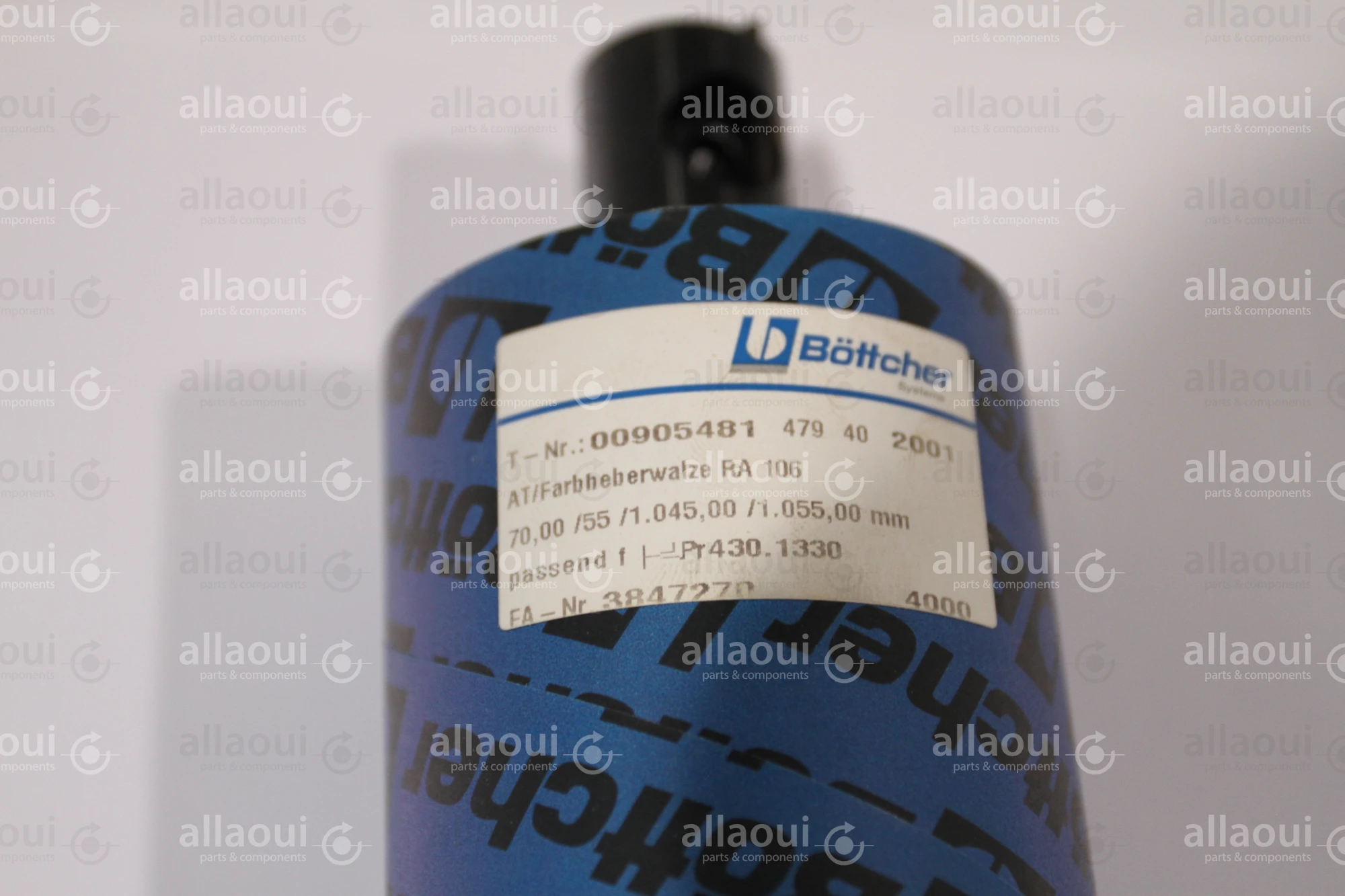 Böttcher KBA Rapida 106 Ductor Roller 0905481 Böttcher KBA Rapida 106 Ductor Roller 0905481