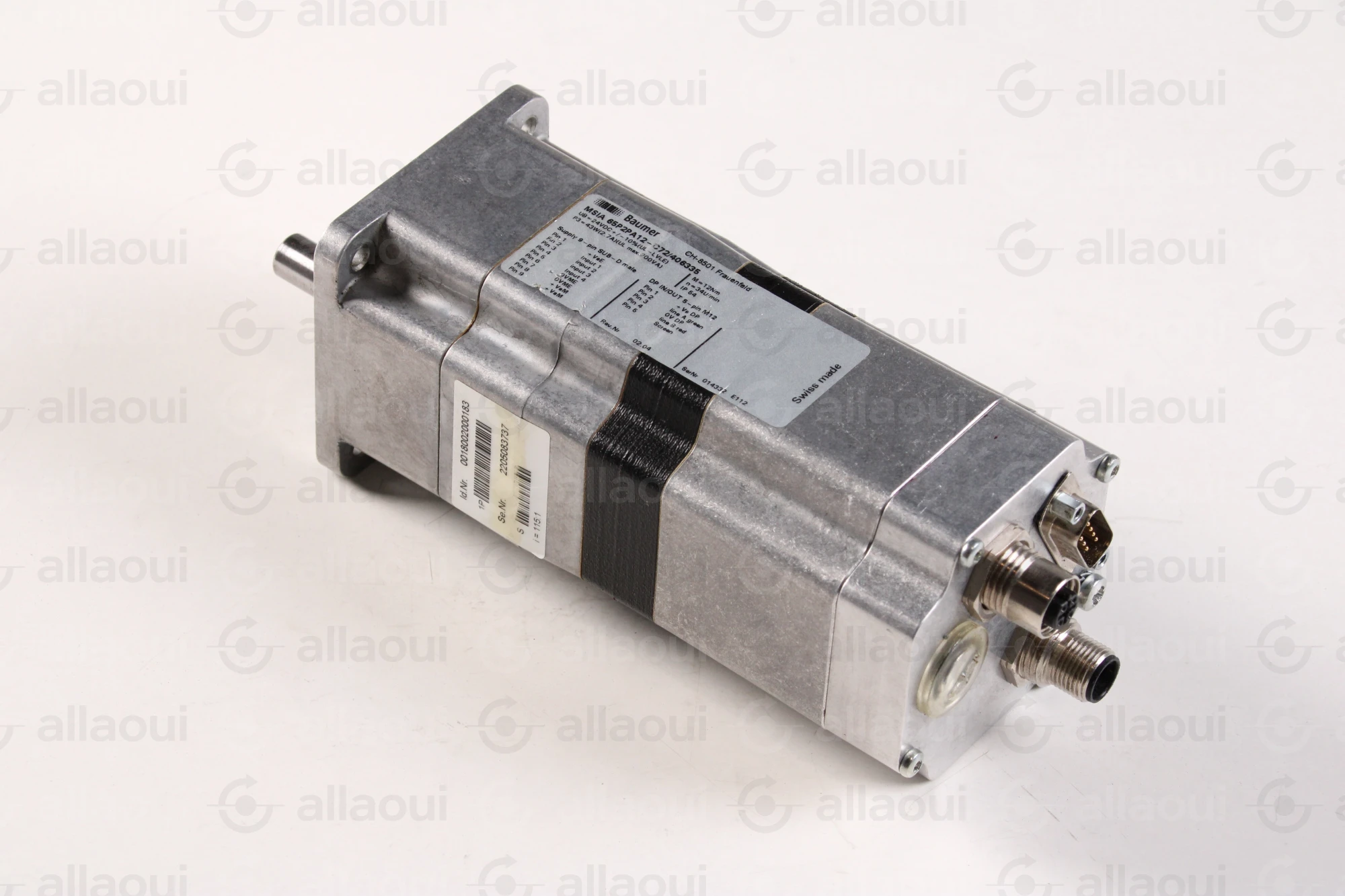 Baumer Positioning Motor MSIA 65P2PA12-C72/406335 Baumer Positioning Motor MSIA 65P2PA12-C72/406335