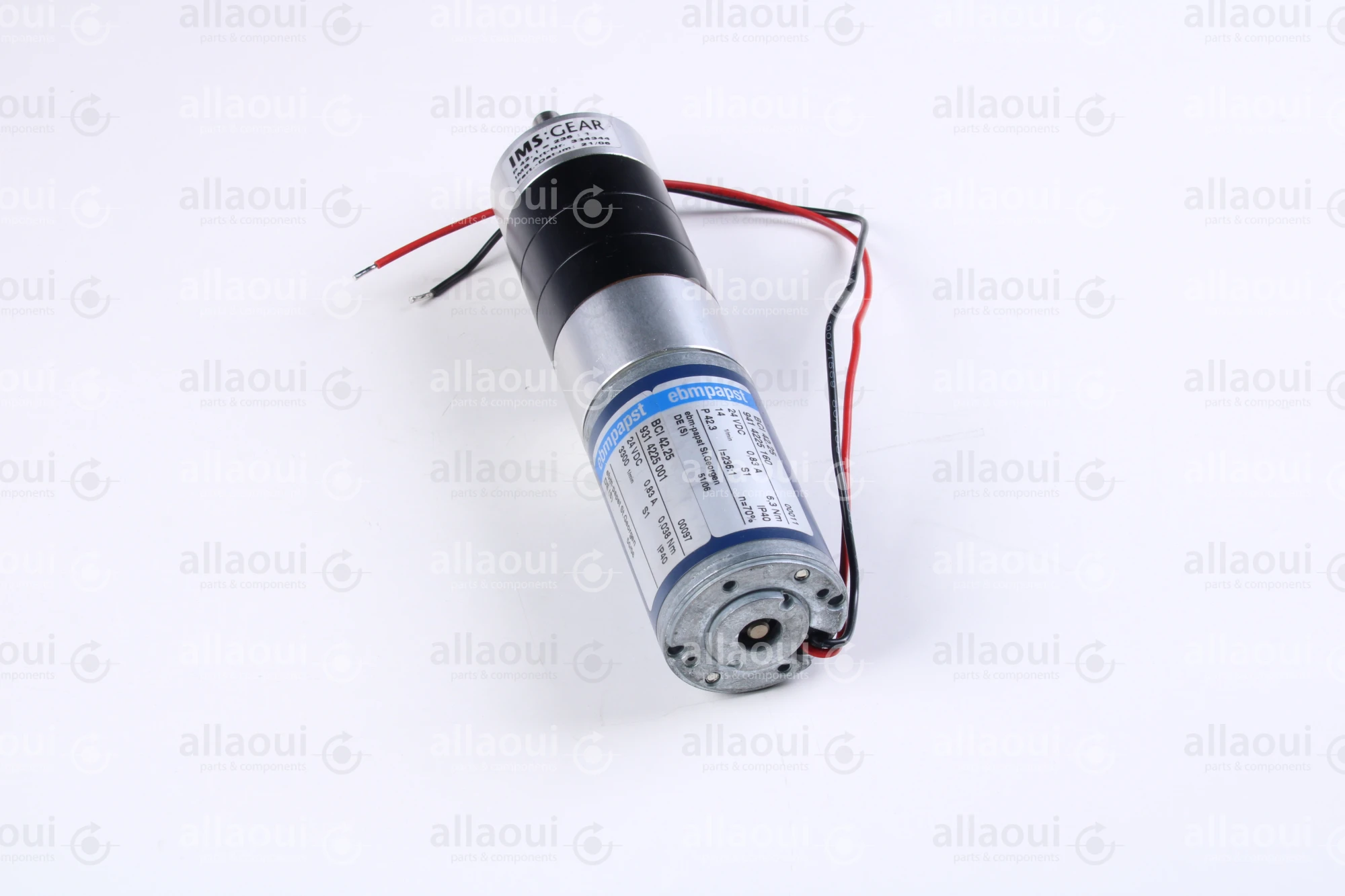 EBM PAPST Geared motor 9414225160/9314225001 24 VDC BCI 42.25 EBM PAPST Geared motor 9414225160/9314225001 24 VDC BCI 42.25