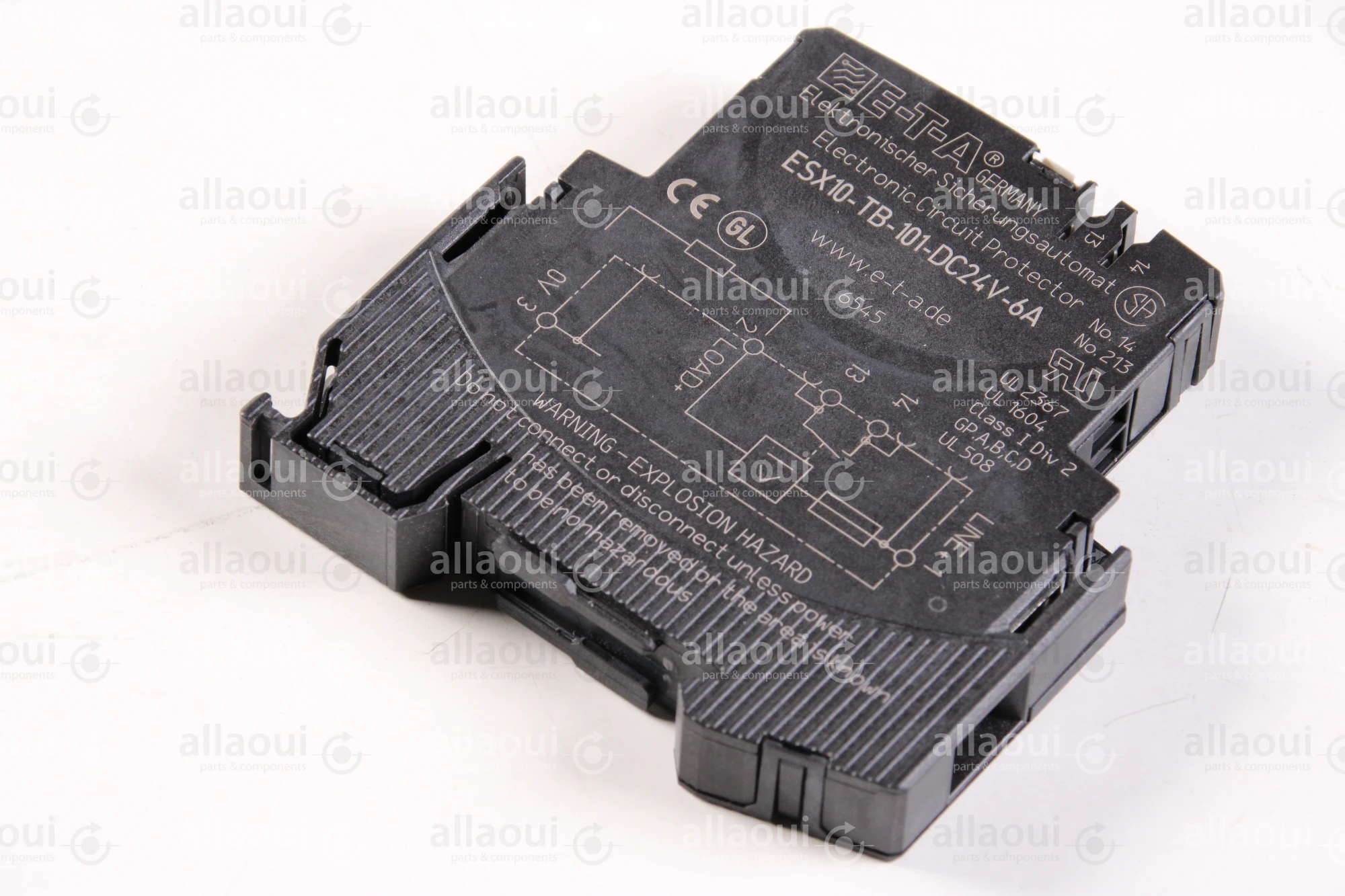 E-T-A Electronic Circuit Protector ESX10-TB101-DC24V6A E-T-A Electronic Circuit Protector ESX10-TB101-DC24V6A