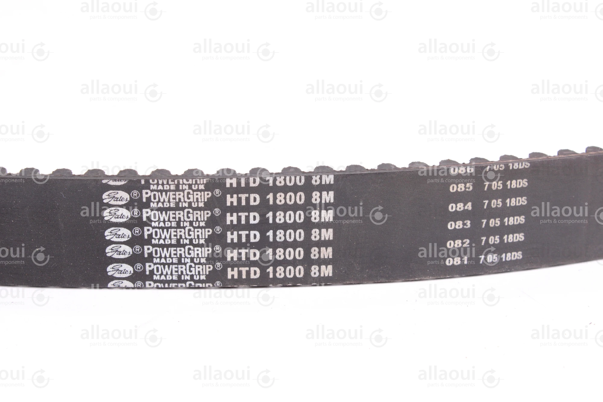 PowerGrip Toothed Belt HTD-1800-8M-30 PowerGrip Toothed Belt HTD-1800-8M-30