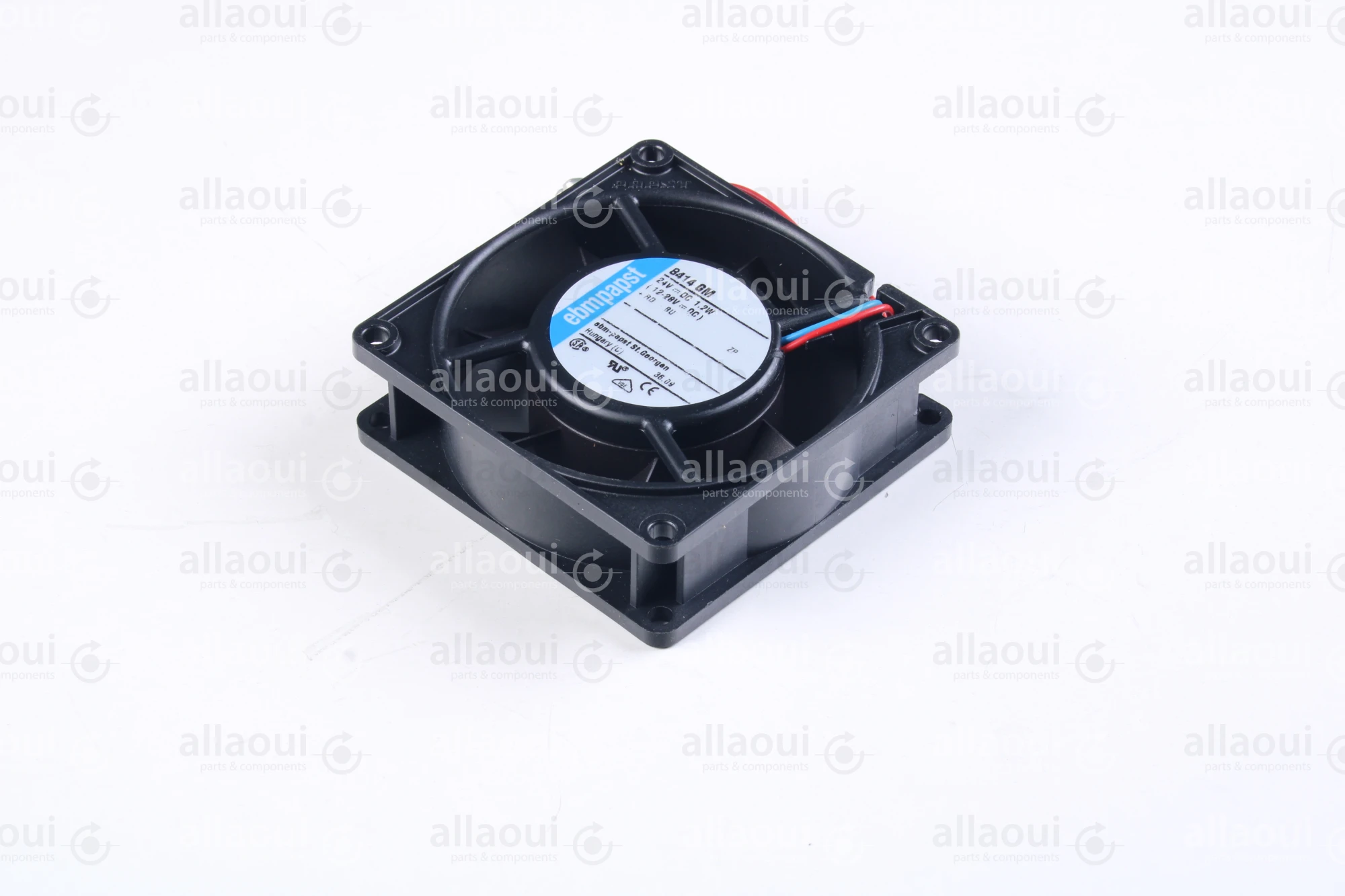 Ebmpapst Axial fan 80x80x25mm 24VDC 8414 GM Ebmpapst Axial fan 80x80x25mm 24VDC 8414 GM