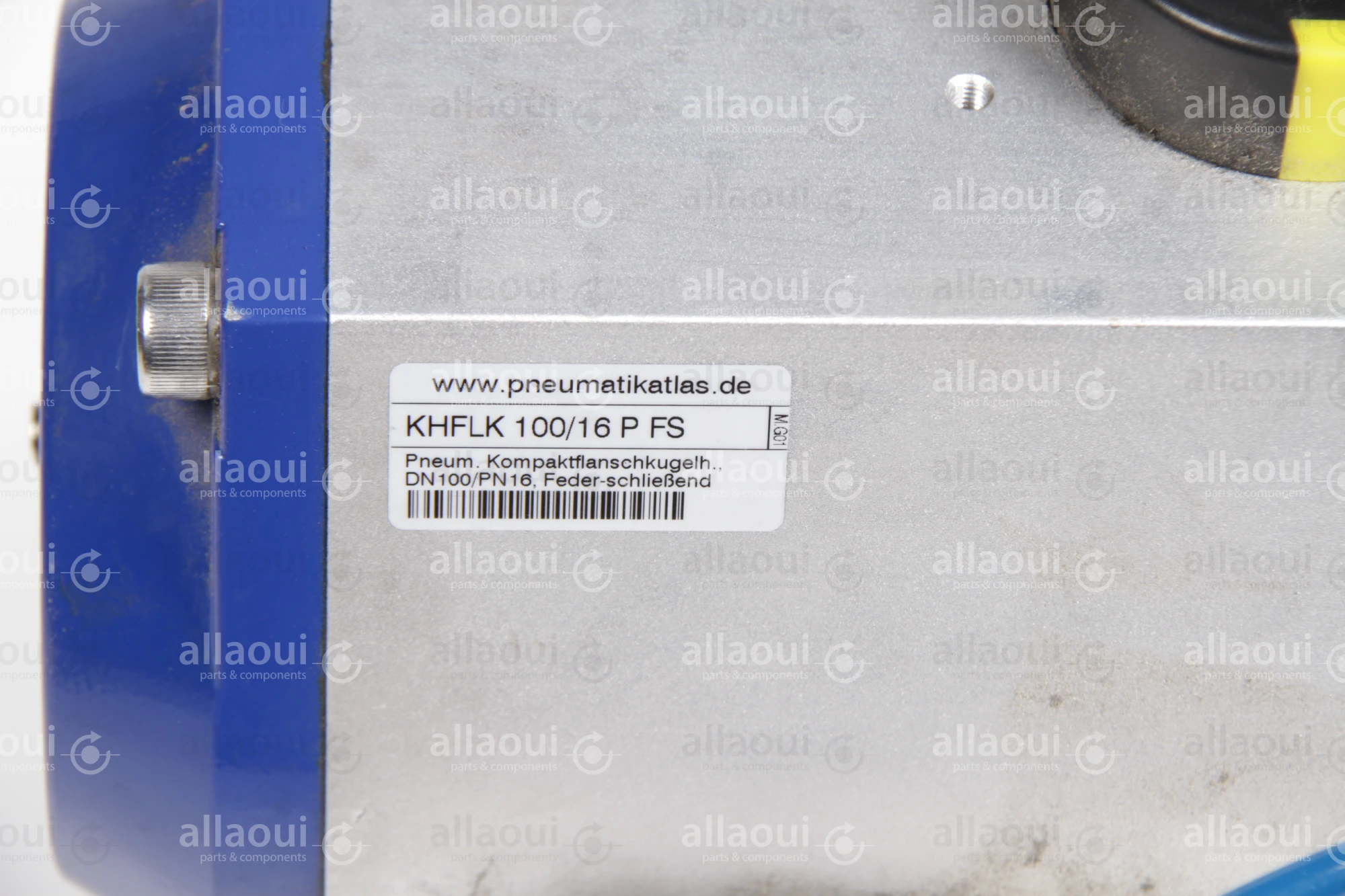 Landefeld Pneum. Kompaktflanschkugelh. KHFLK 100/16 P FS Landefeld Pneum. Kompaktflanschkugelh. KHFLK 100/16 P FS