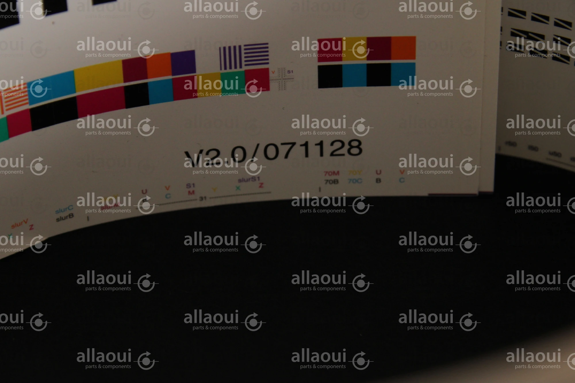 Müller Martini Measuring strips inpress control 00.760.3409 Müller Martini Measuring strips inpress control 00.760.3409