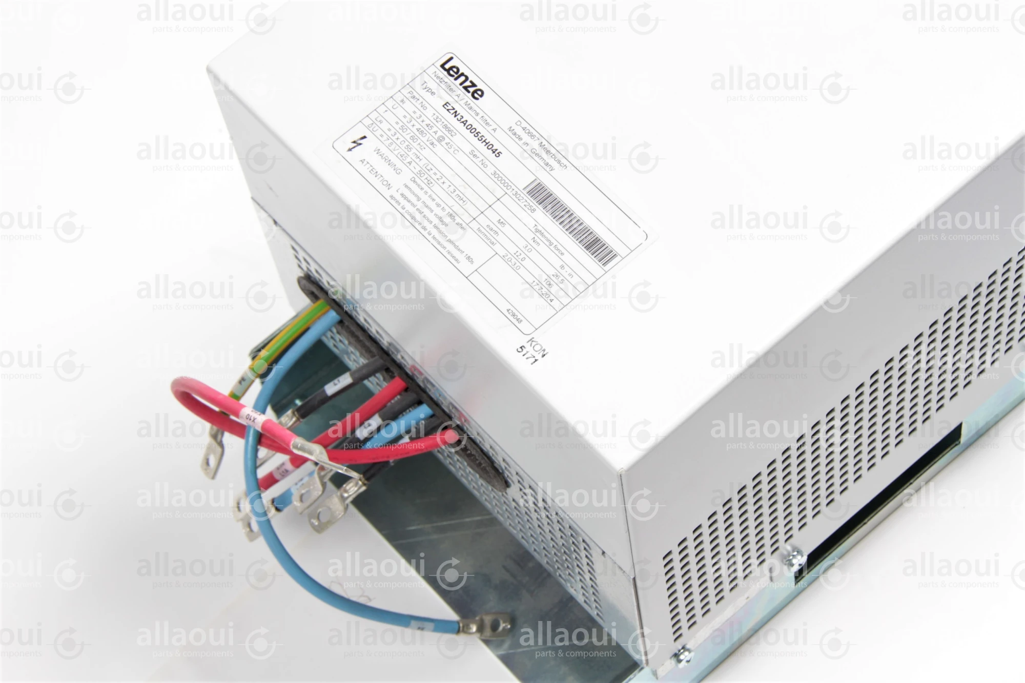 Lenze Line Filter Lenze EZN3A0055H045 Lenze Line Filter Lenze EZN3A0055H045