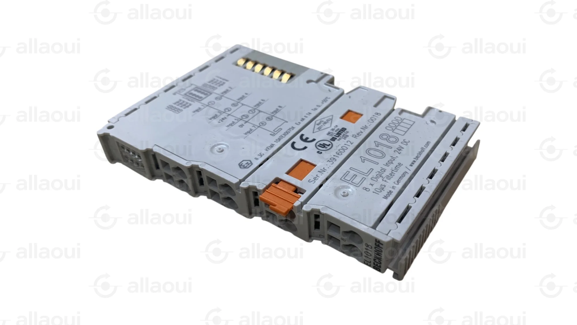 Beckhoff Beckhoff EL1018 Digital Input Terminal 8 Channel 24 VDC EL1018 Beckhoff Beckhoff EL1018 Digital Input Terminal 8 Channel 24 VDC EL1018