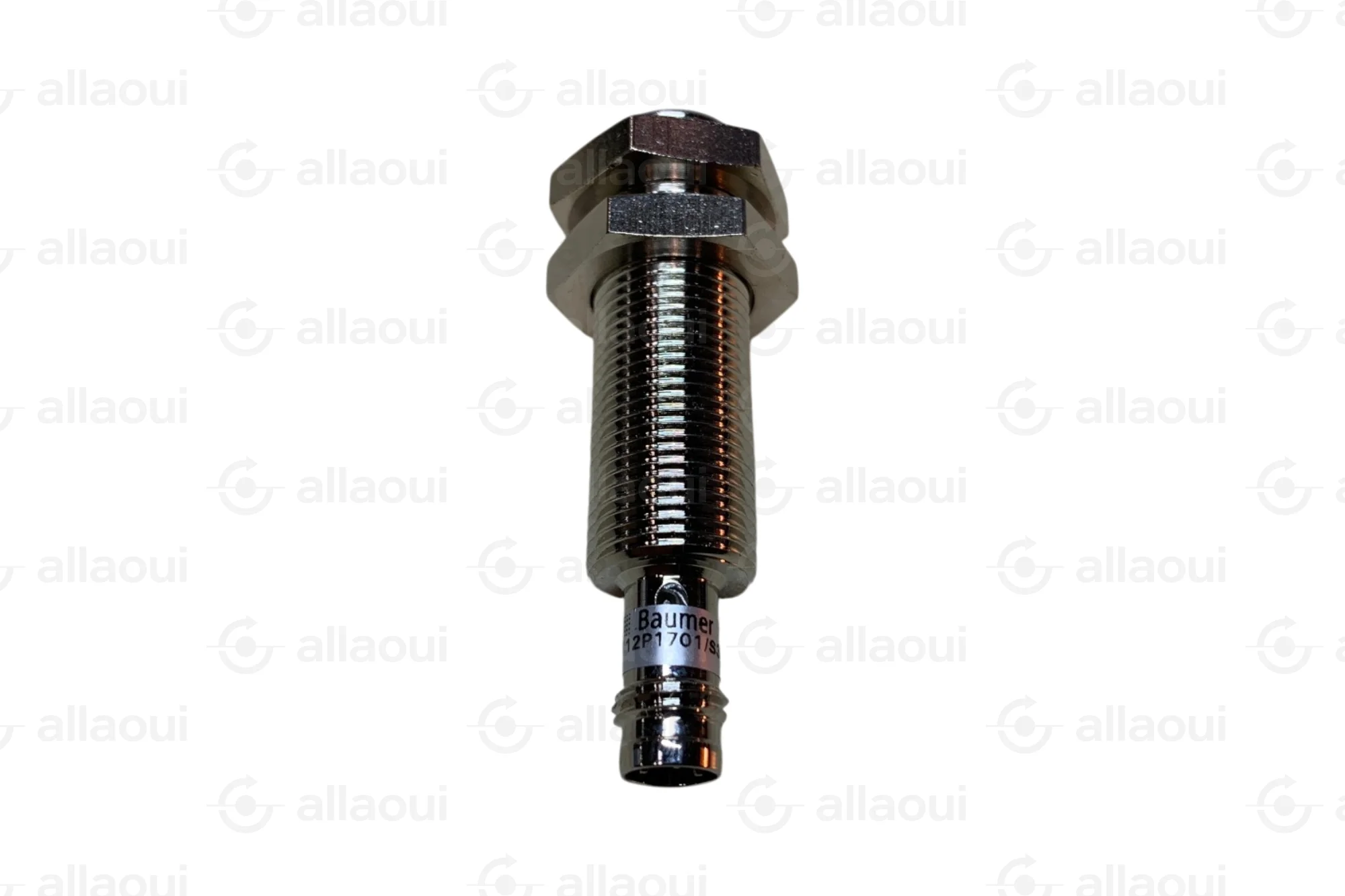 Baumer Inductive Proximity Sensor M8 Cylindrical Threaded 4mm 200mA PNP IP67 IFRM 12P1701/S35L