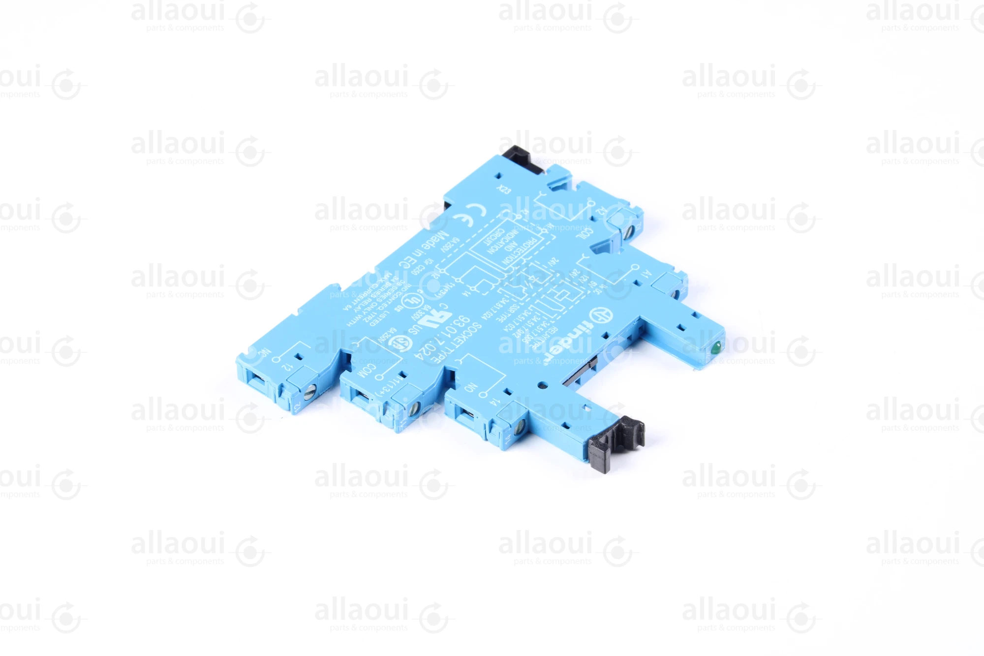 Finder Relay socket with retaining bracket 93.01.7.024 Finder Relay socket with retaining bracket 93.01.7.024