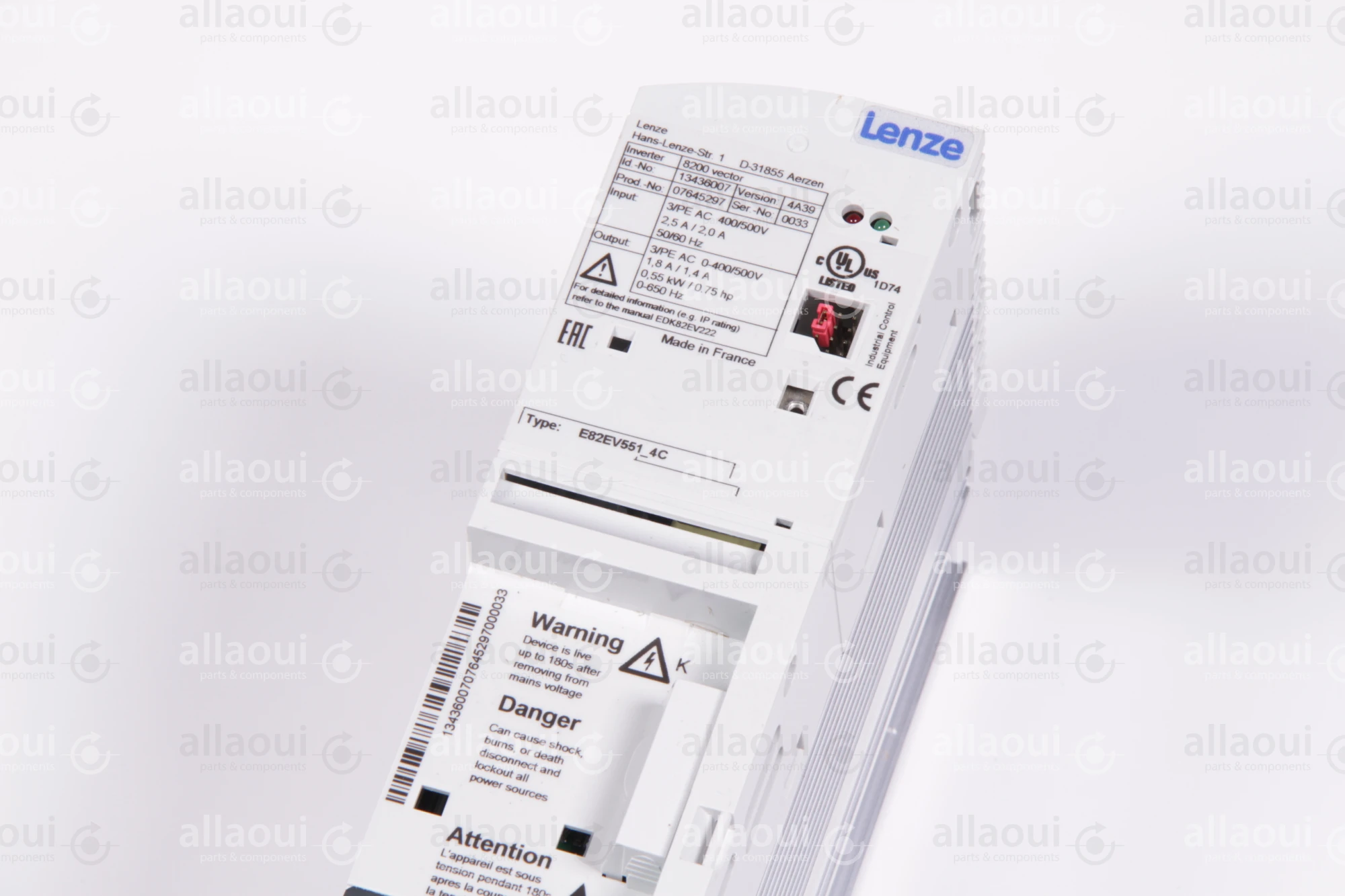 Lenze Frequency Converter 8200 Vector E82EV551_4C Lenze Frequency Converter 8200 Vector E82EV551_4C