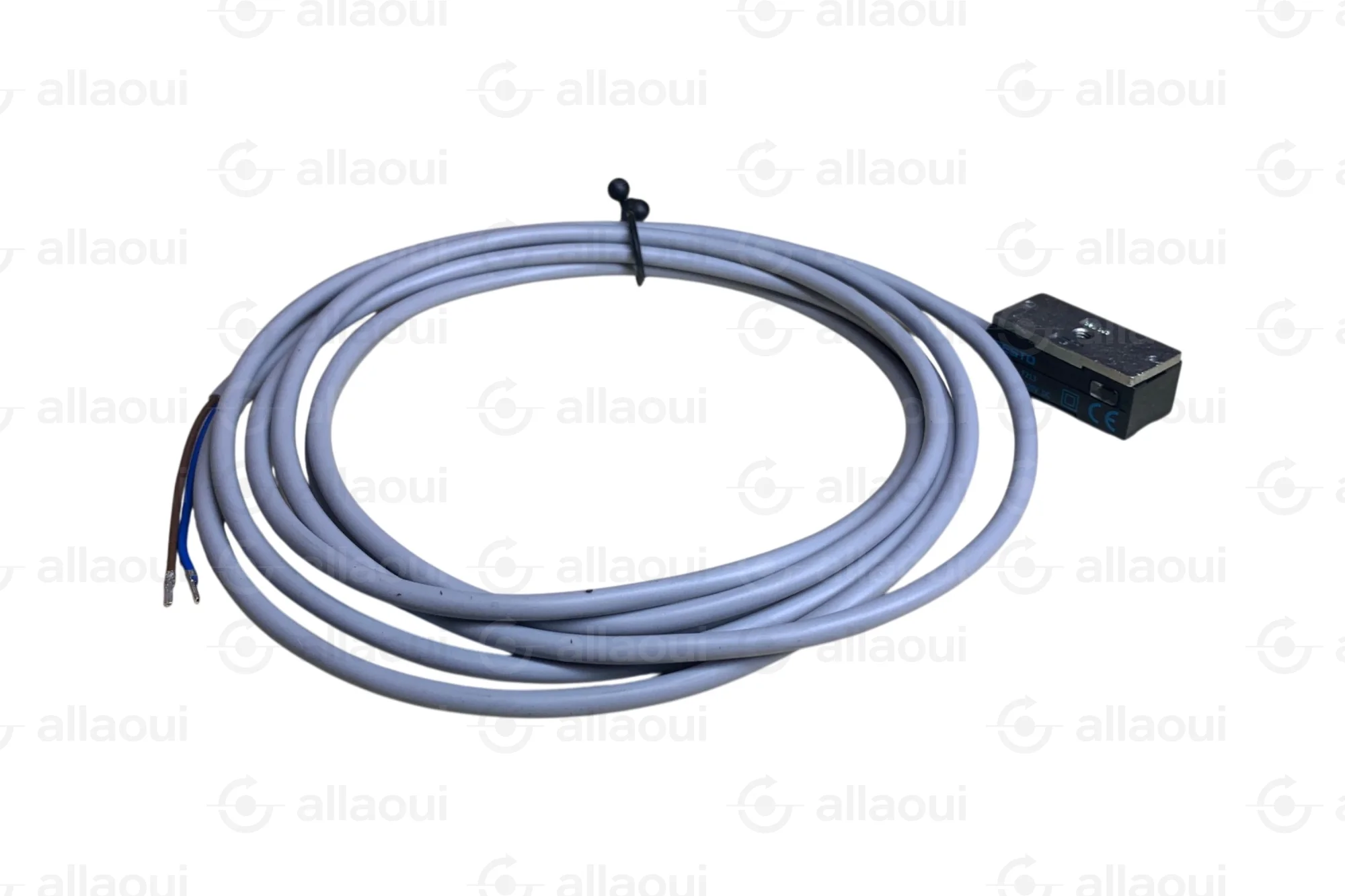 Festo Proximity Sensor Reed Magnetic Bipolar NO Contact 5-250VAC/DC 2.5m Cable SMEO-1-LED-230-BV Festo Proximity Sensor Reed Magnetic Bipolar NO Contact 5-250VAC/DC 2.5m Cable SMEO-1-LED-230-BV