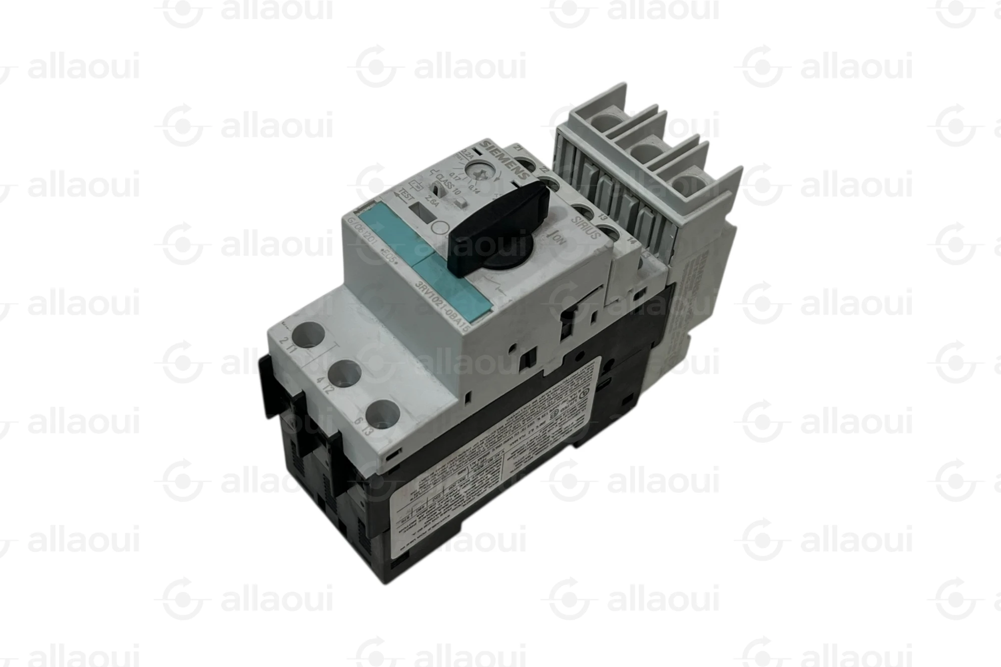 Siemens Motor Protection Circuit Breaker S0 0.14-0.2A Class 10 3RV1021-0BA15