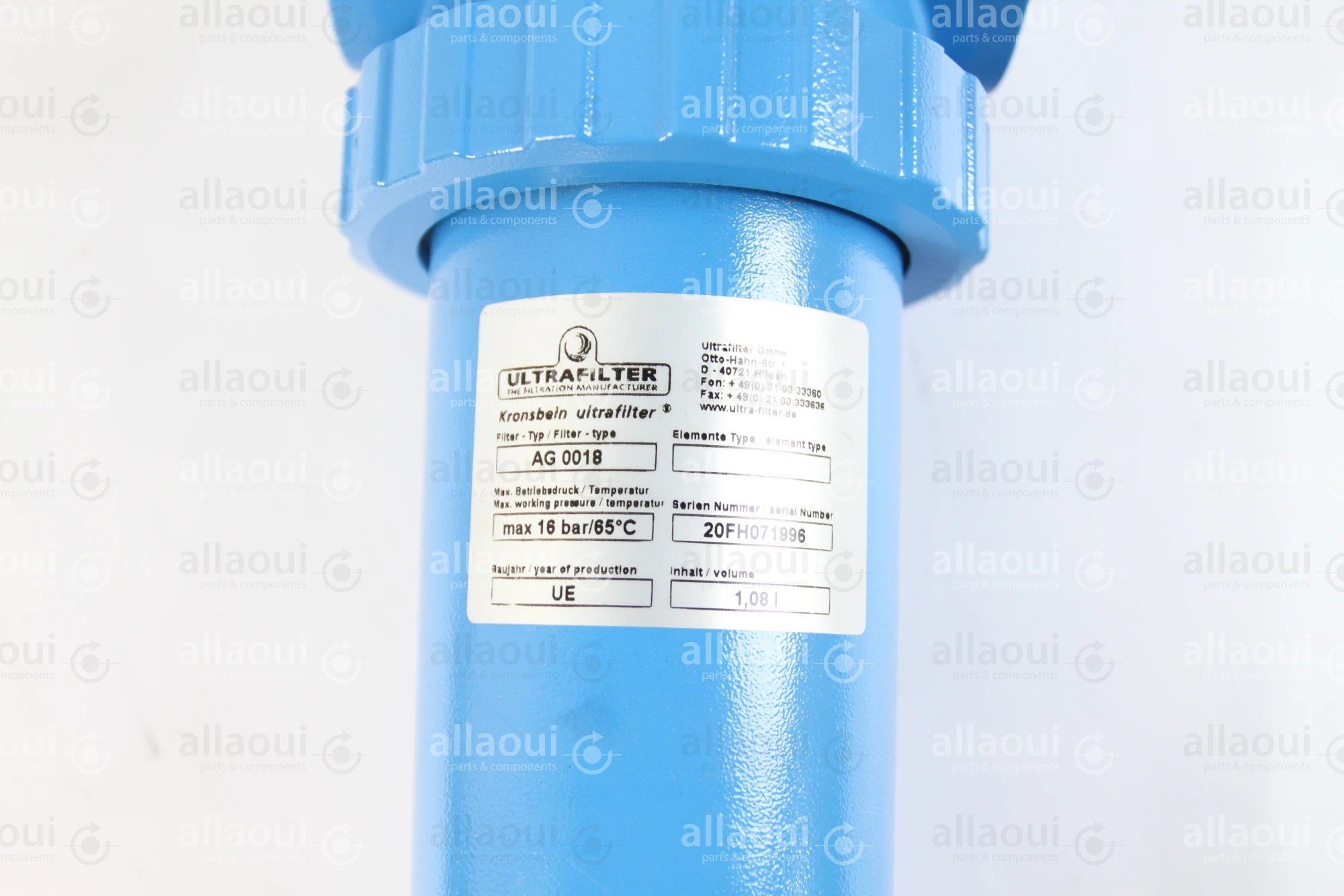 Landefeld Sub-microfilter G 3/4" (female thread) SMF 0018 Landefeld Sub-microfilter G 3/4" (female thread) SMF 0018