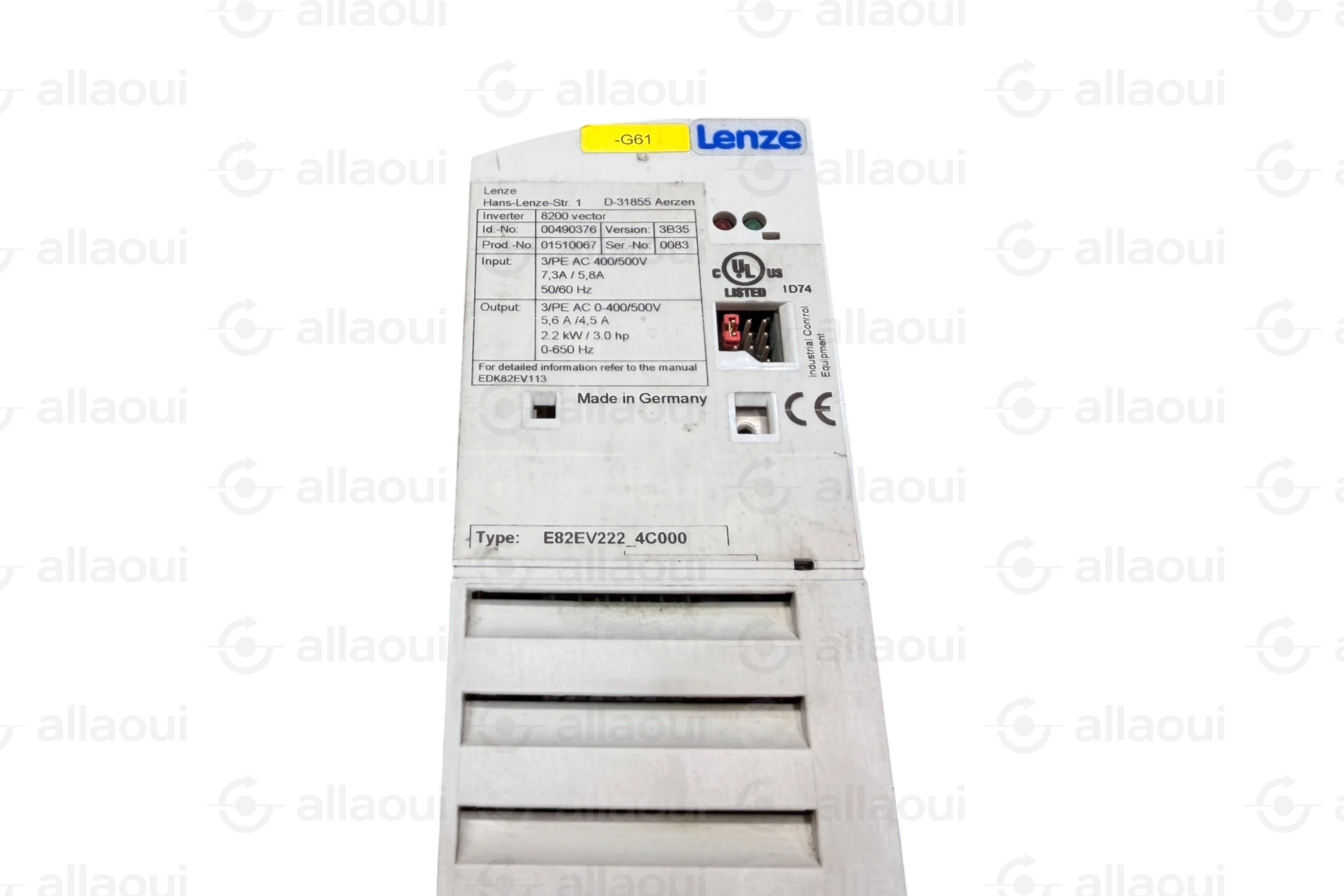 Lenze Frequency Converter E82EV222_4C000 Lenze Frequency Converter E82EV222_4C000