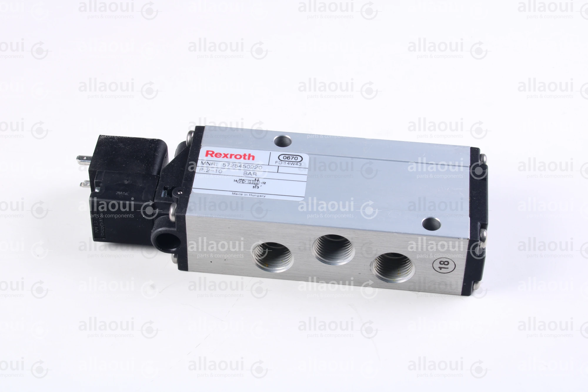 Bosch Rexroth 5/2 Valve 5725450220 Bosch Rexroth 5/2 Valve 5725450220