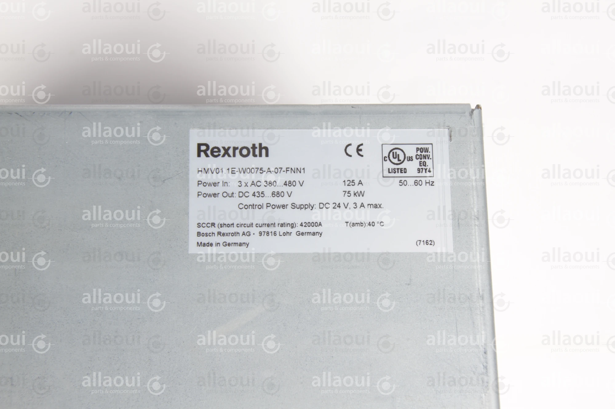 Bosch Rexroth IndraDrive HMV01.1E-W0075-A-07-FNN1 Bosch Rexroth IndraDrive HMV01.1E-W0075-A-07-FNN1