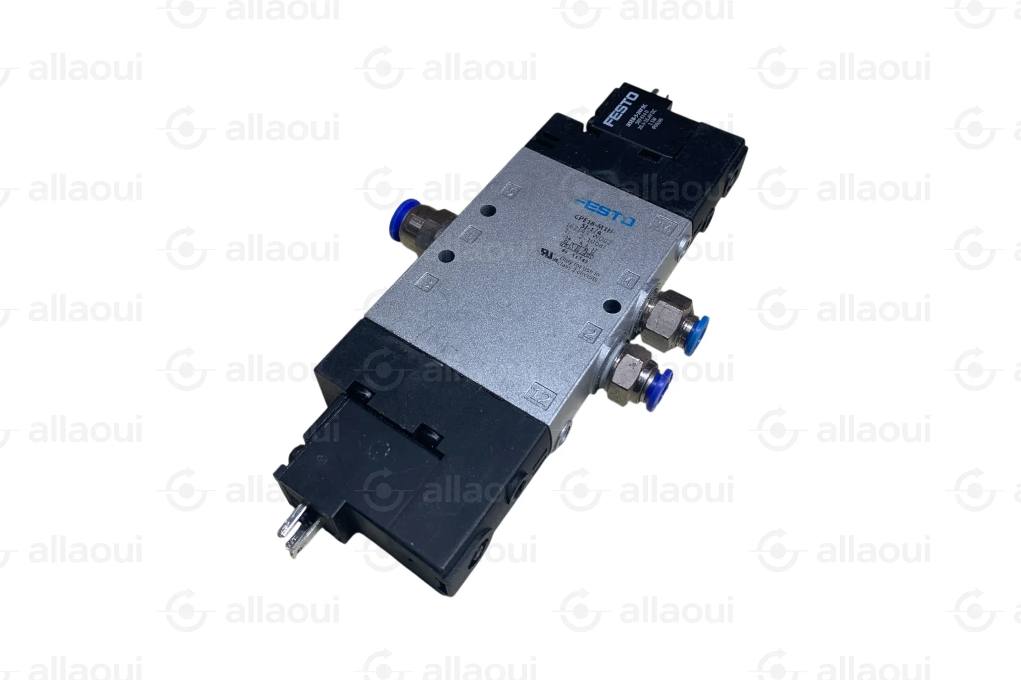 Festo 5/2 Solenoid Valve G1/4 Chassis Mounting 24V DC IP65 CPE18-M1H-5J-1/4 Festo 5/2 Solenoid Valve G1/4 Chassis Mounting 24V DC IP65 CPE18-M1H-5J-1/4
