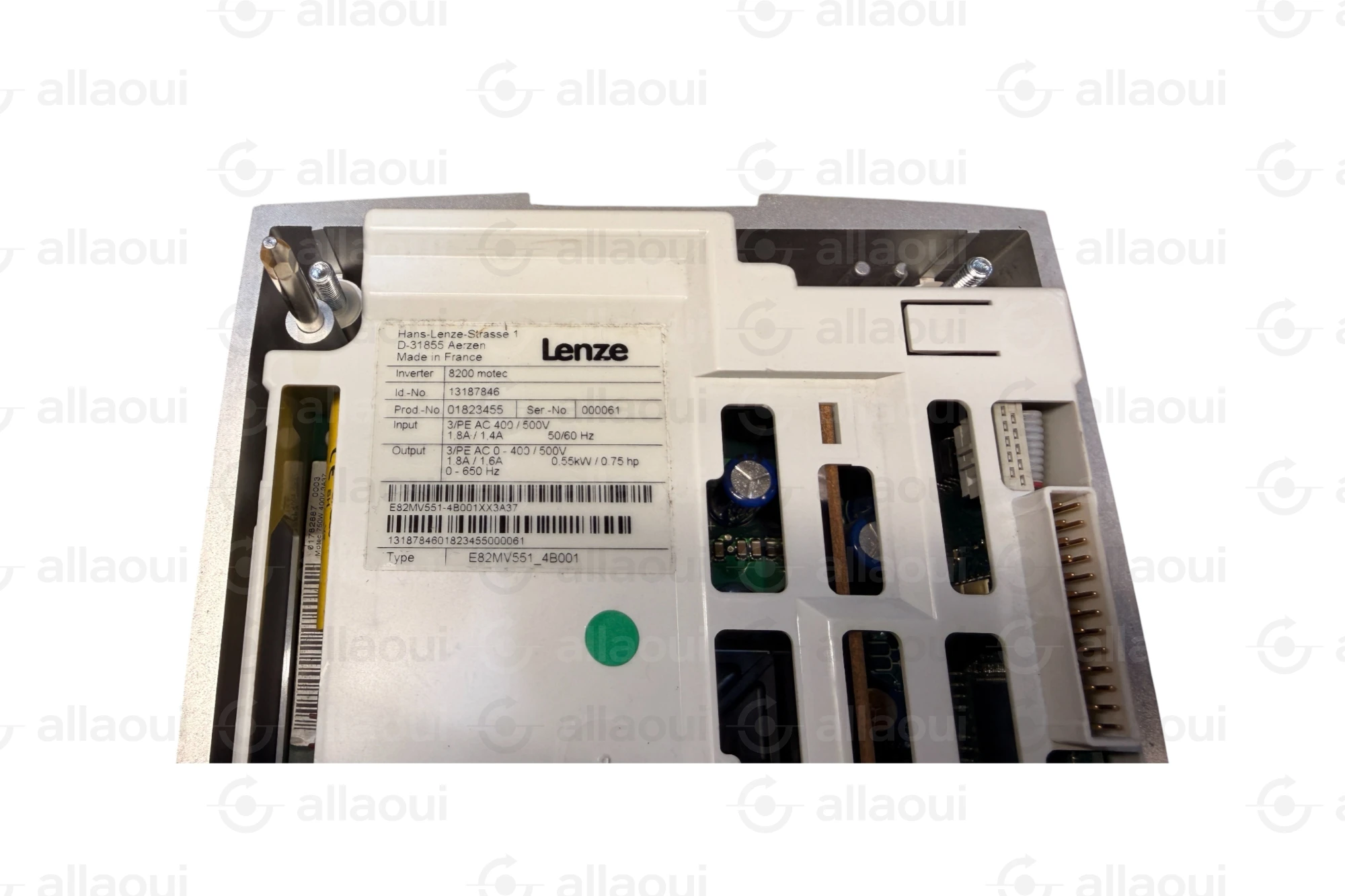 Lenze Frequency Converter E82MV551_4B001 0.55kW 400-500VAC E82MV551_4B001