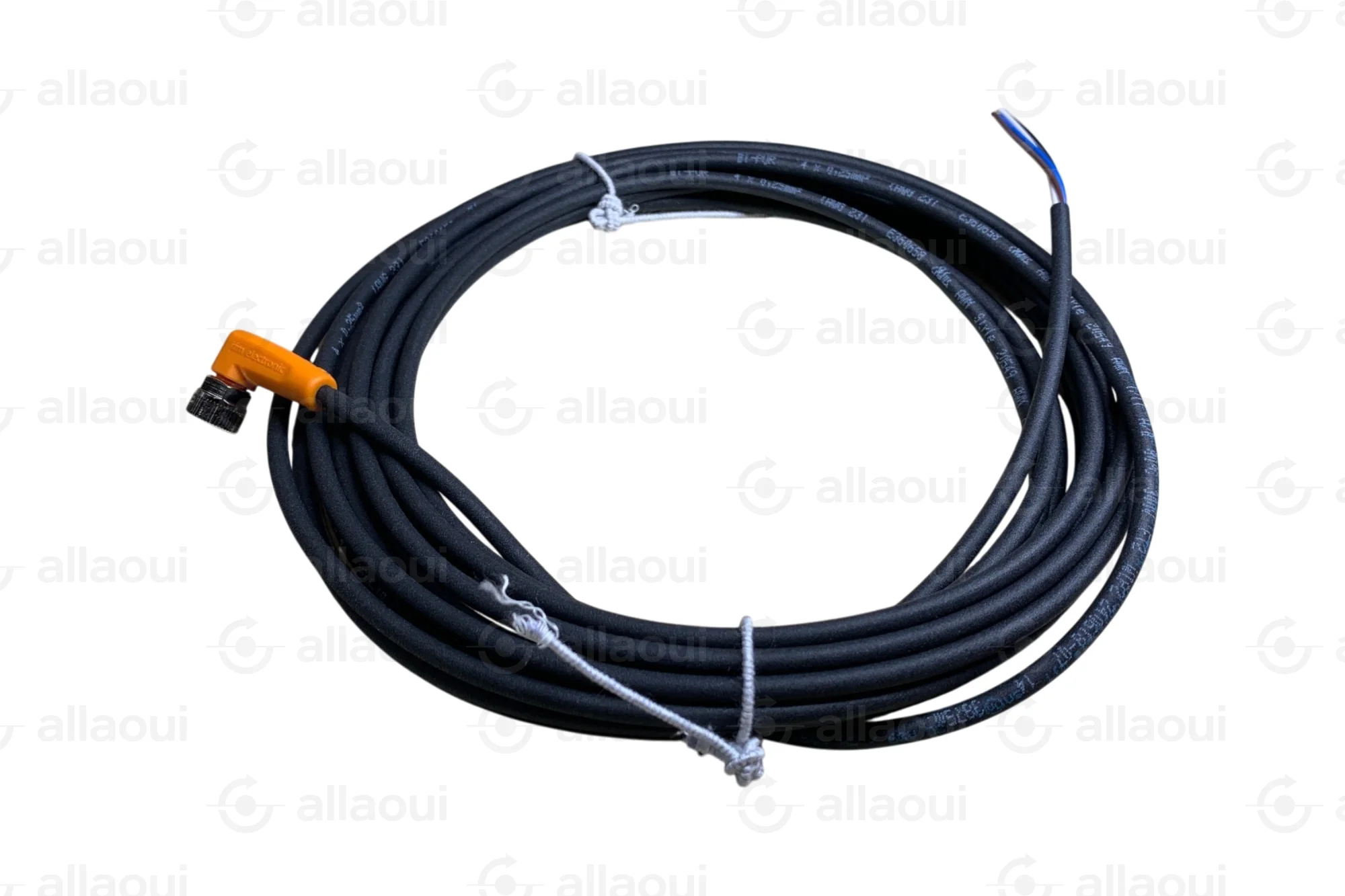 IFM Electronic Sensor-Actuator Cable M8 Angled Socket 4-pin 5m PUR Orange EVC154 IFM Electronic Sensor-Actuator Cable M8 Angled Socket 4-pin 5m PUR Orange EVC154