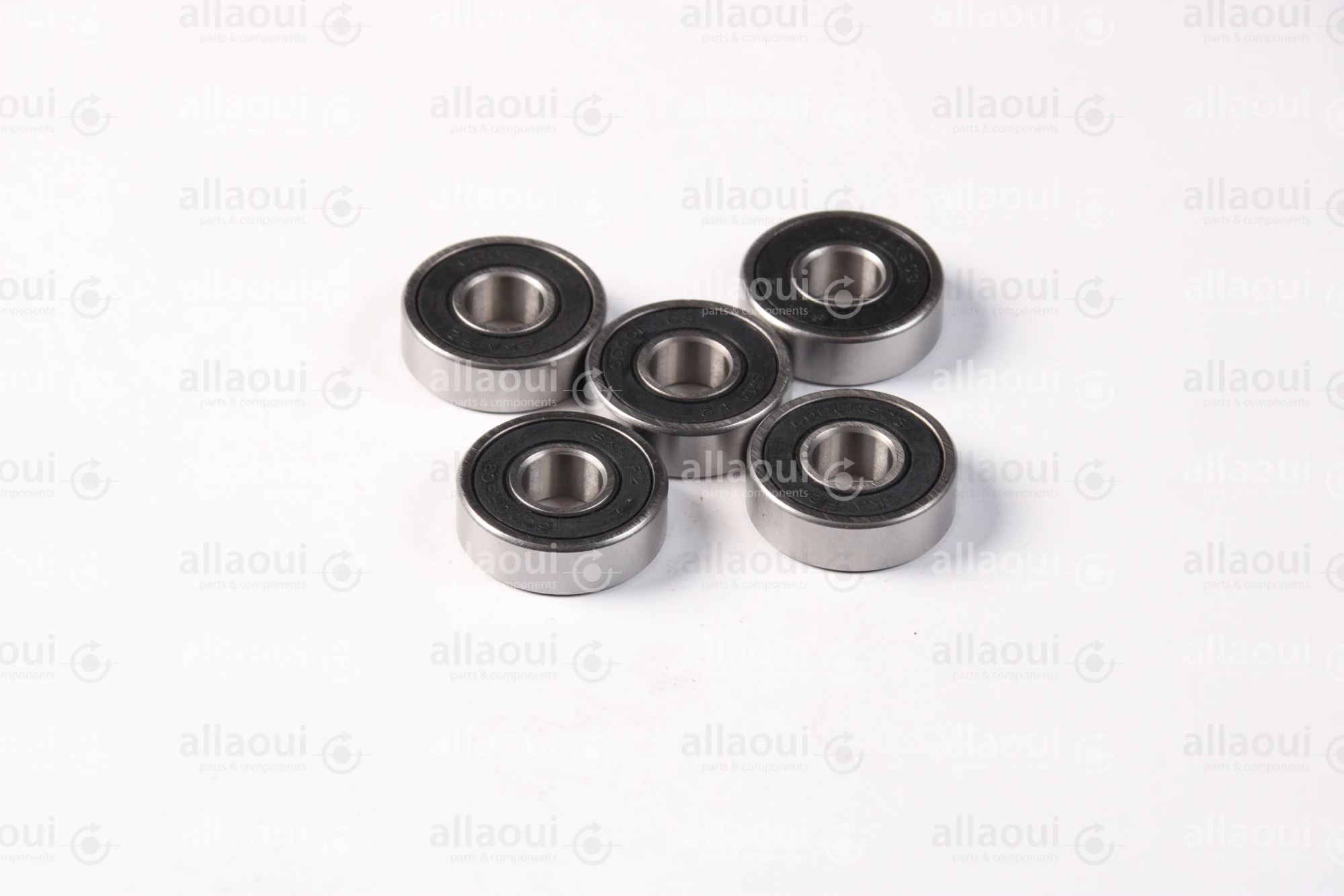 SKF Ball Bearing (5 Pieces) 6000-2RS-C3 SKF Ball Bearing (5 Pieces) 6000-2RS-C3