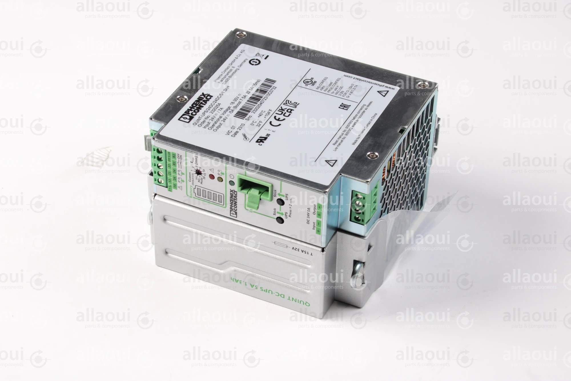 Phoenix Contact UPS System QUINT-UPS/24DC/24DC/5/1.3AH Phoenix Contact UPS System QUINT-UPS/24DC/24DC/5/1.3AH