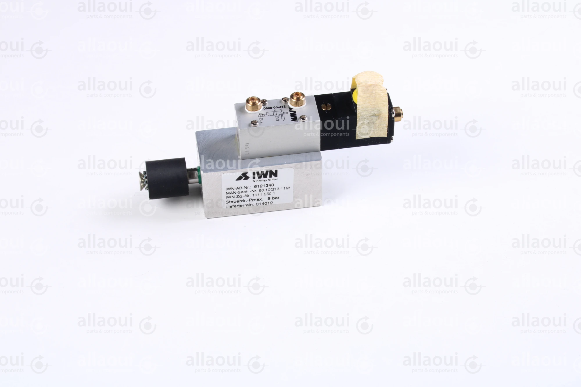 IWN GmbH & Co. Valve and Compressed Air Cylinder 80.10Q13-1191 IWN GmbH & Co. Valve and Compressed Air Cylinder 80.10Q13-1191