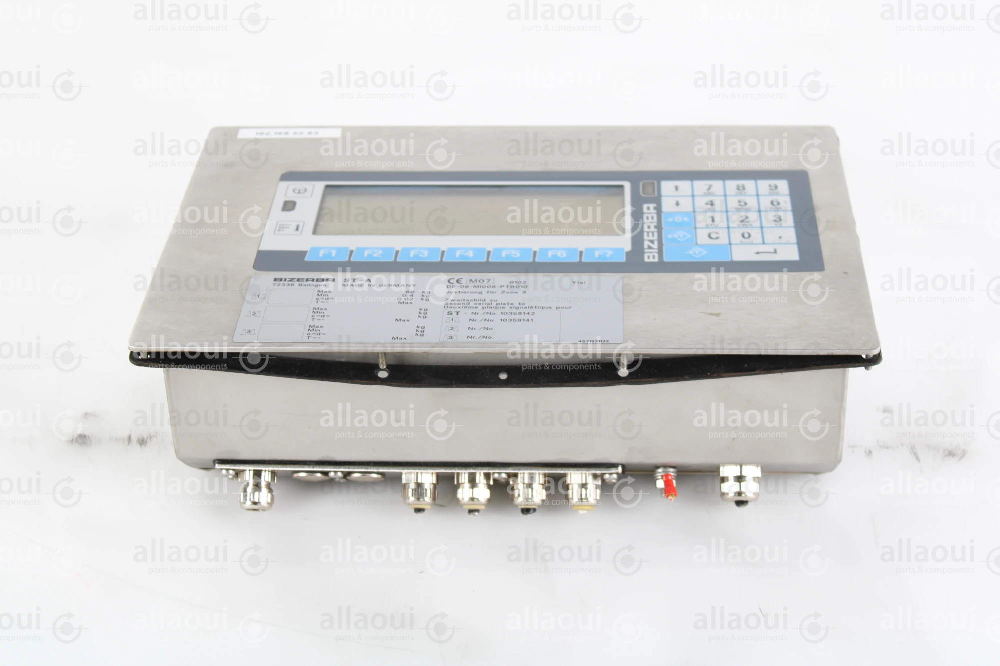 Bizerba Scale Control Panel 6.457.98.5.00.12 Bizerba Scale Control Panel 6.457.98.5.00.12