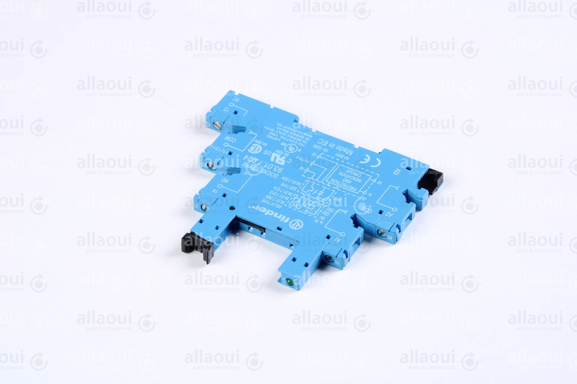Finder Relay socket with retaining bracket 93.01.7.024 Finder Relay socket with retaining bracket 93.01.7.024