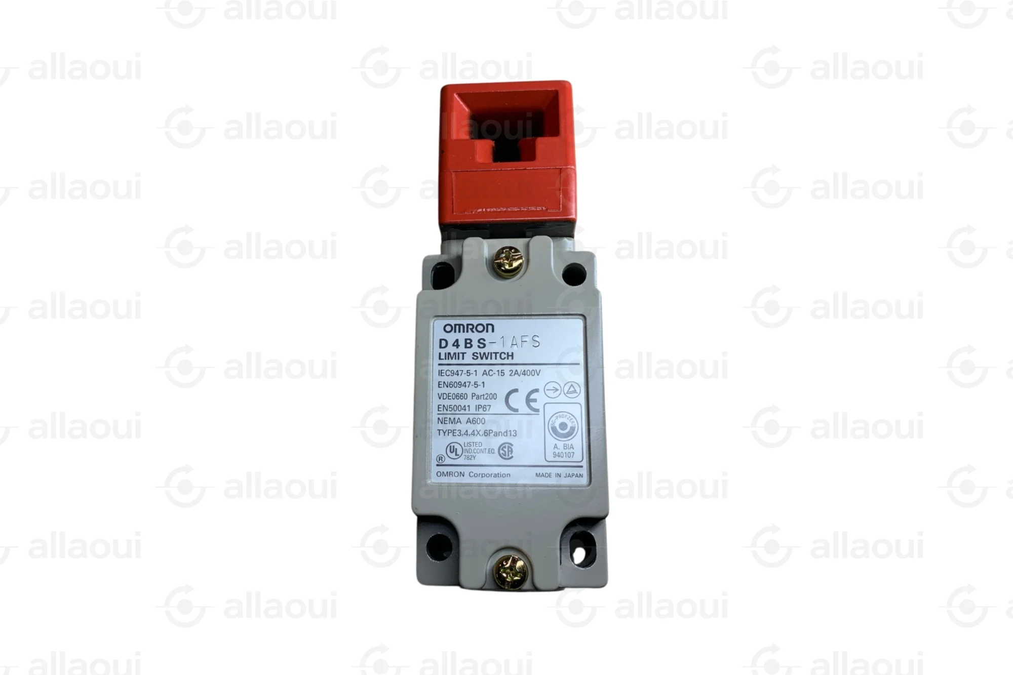 Omron OMRON D4BS-1AFS Safety Switch Key-Operated Metal Housing IP67 D4BS-1AFS