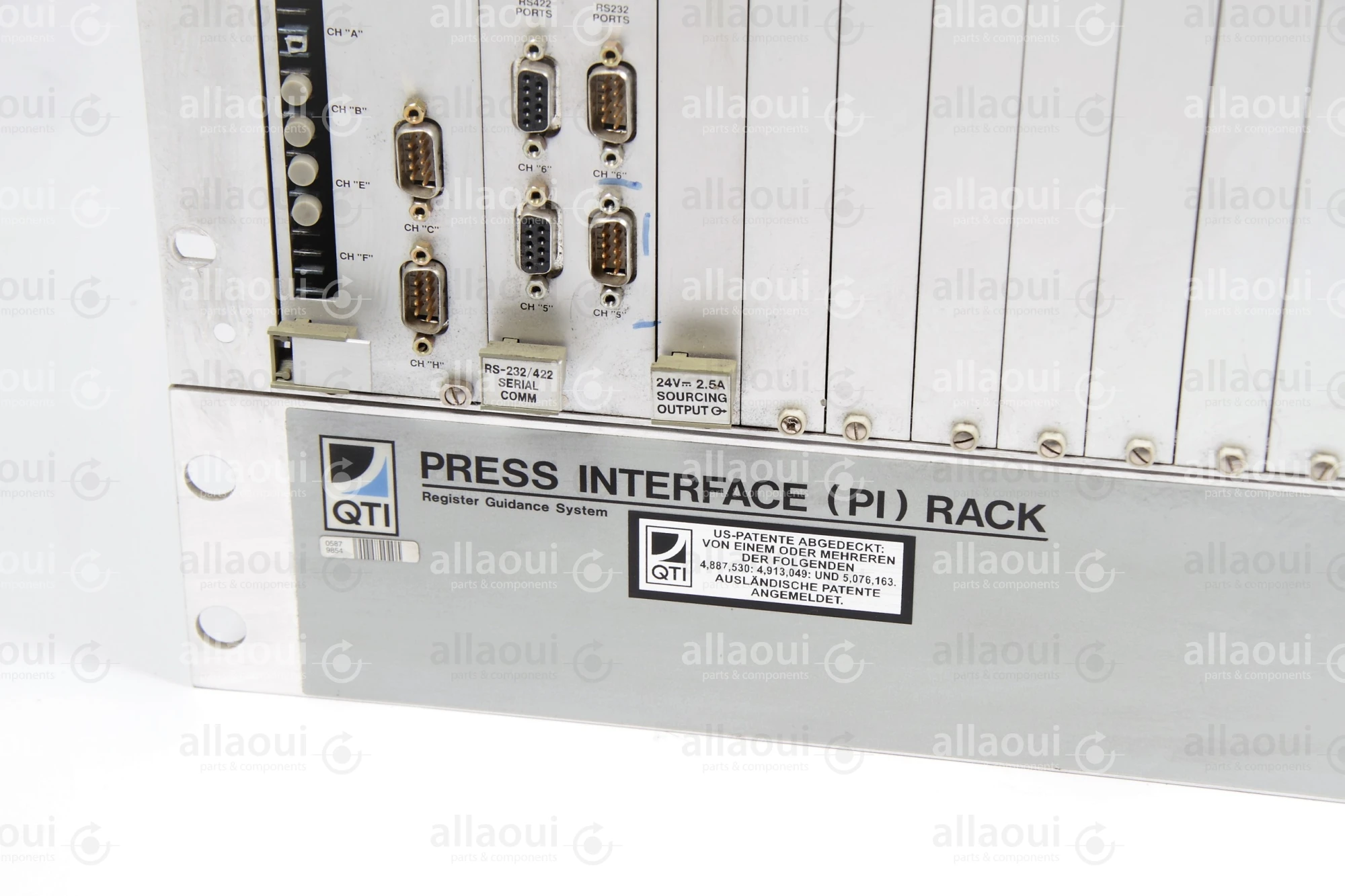QuadTech Quad Tech QTi Press Interface (PI) Rack Press Interface (PI) Rack QuadTech Quad Tech QTi Press Interface (PI) Rack Press Interface (PI) Rack