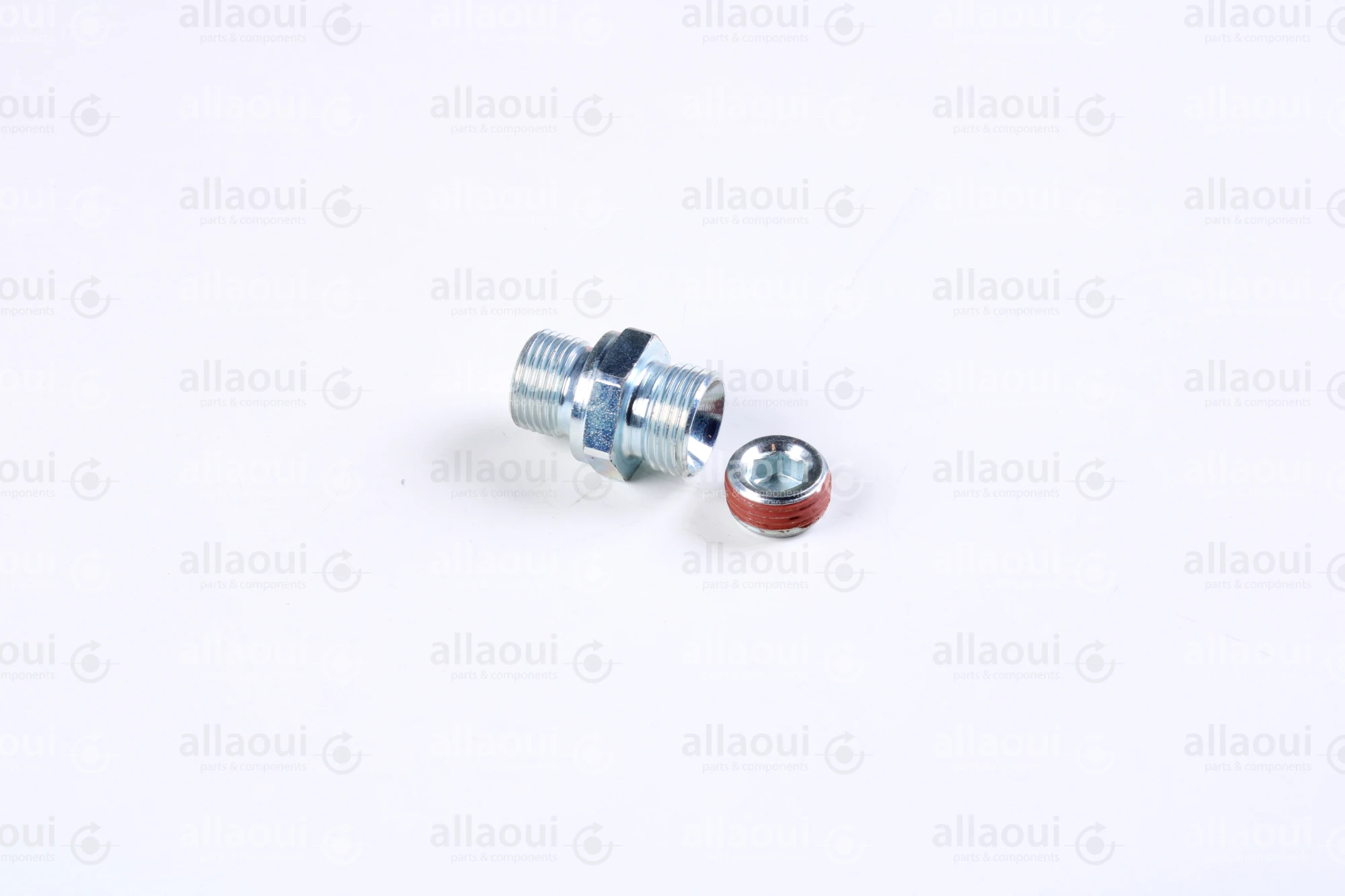 Heidelberg Threaded Steel Pipe Fitting M18X1.5-1/2NPT 00.580.6036 Heidelberg Threaded Steel Pipe Fitting M18X1.5-1/2NPT 00.580.6036