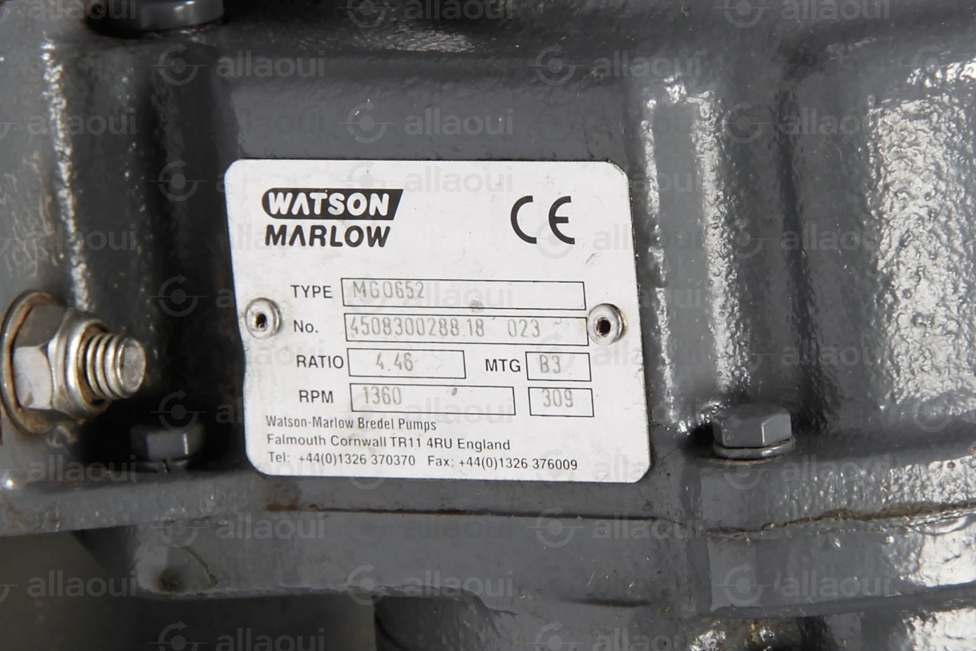 Manroland Coating Pump 80.94Z13-0718 Manroland Coating Pump 80.94Z13-0718