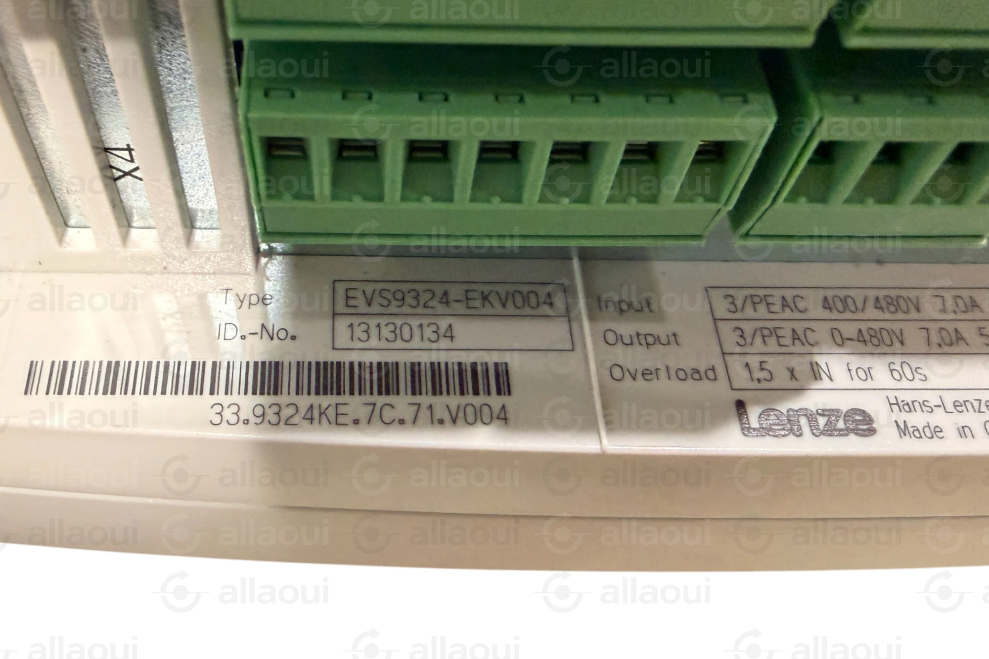 Lenze Servo Inverter 9300 EVS9324-EKV004