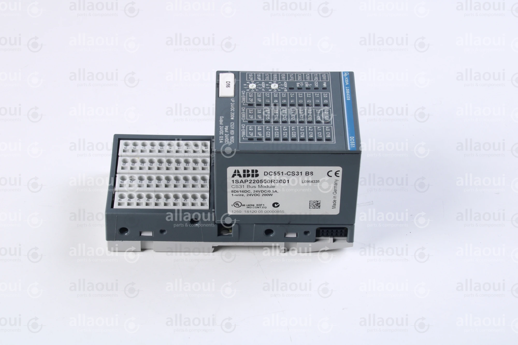 ABB Bus Module + Terminal Unit 1SAP220500R3001 (2) ABB Bus Module + Terminal Unit 1SAP220500R3001 (2)